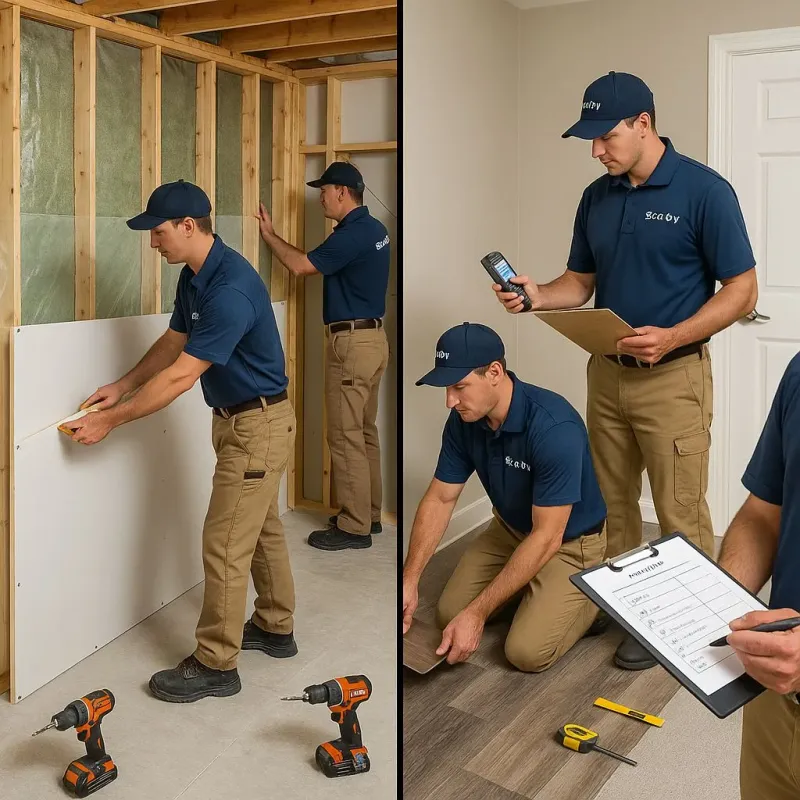 Repairs and Reconstruction process in Cayuga Heights, NY